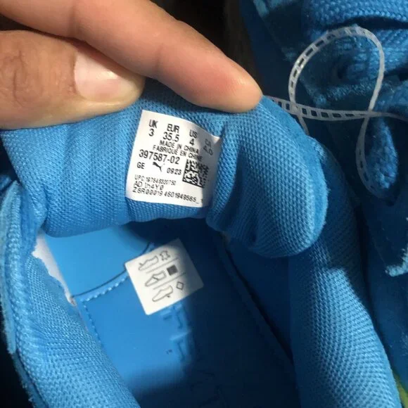 Puma Rihanna Fenty x Creeper Kids Phatty Speed Blue 397587-2, Size 4, - Picture 4 of 5